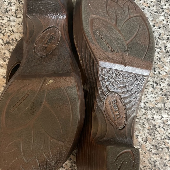 Born brown leather sandals US 8 - Picture 6 of 7